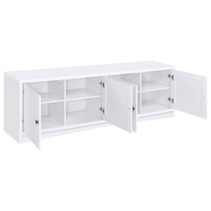 Laughlin 4-door Engineered Wood 78-inch TV Stand