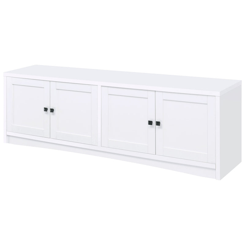 Laughlin 4-door Engineered Wood 78-inch TV Stand