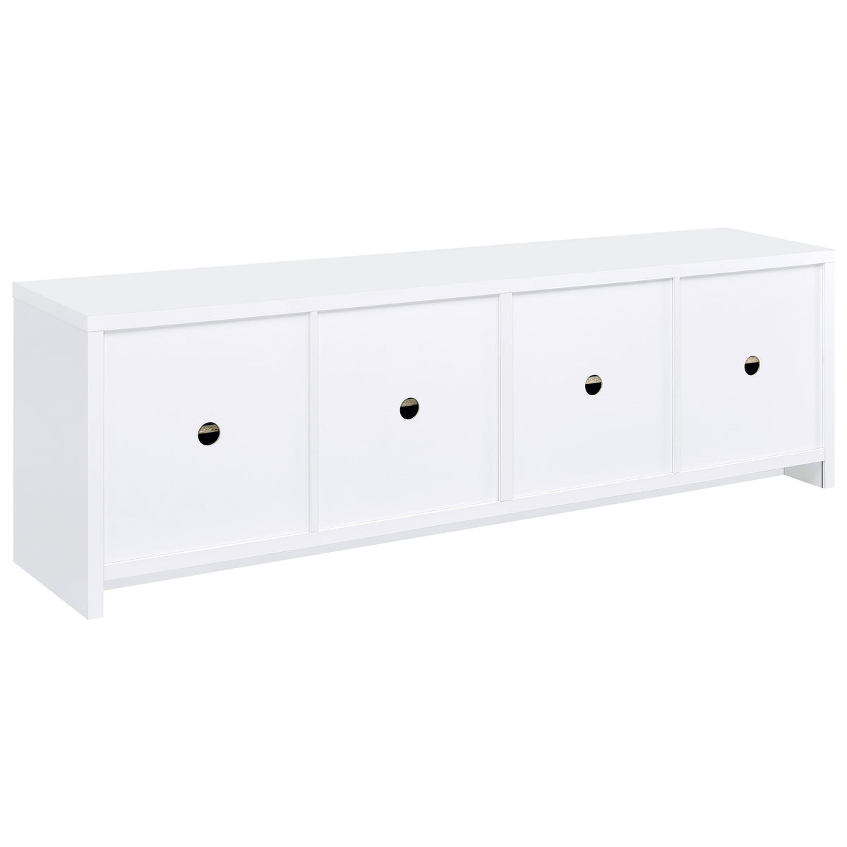 Laughlin 4-door Engineered Wood 78-inch TV Stand