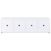 Laughlin 4-door Engineered Wood 78-inch TV Stand