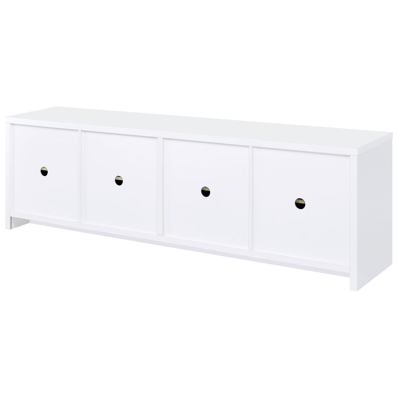 Laughlin 4-door Engineered Wood 78-inch TV Stand