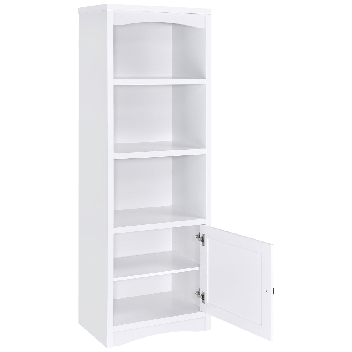 Laughlin 3-shelf Engineered Wood Media Tower