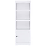 Laughlin 3-shelf Engineered Wood Media Tower