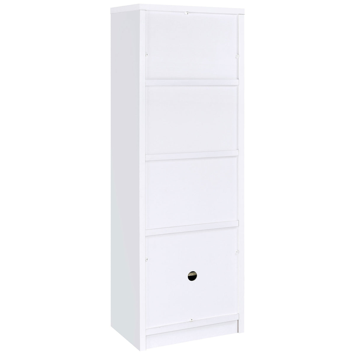 Laughlin 3-shelf Engineered Wood Media Tower