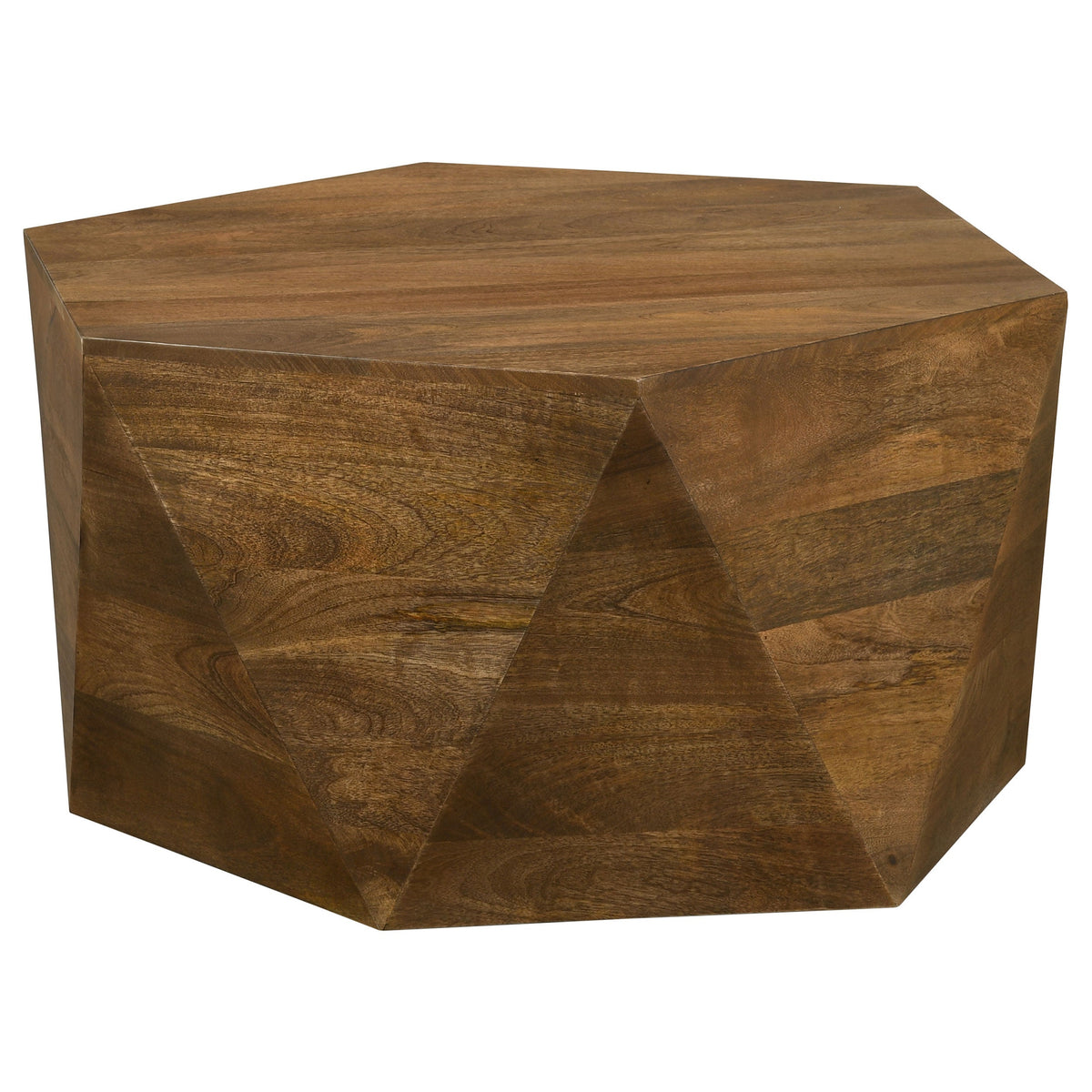 Zalika Solid Wood Coffee and End Table Set Natural