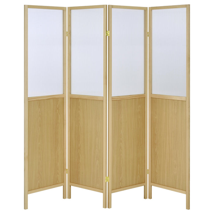 Mattison - 4-Panel Room Divider Folding Shoji Screen