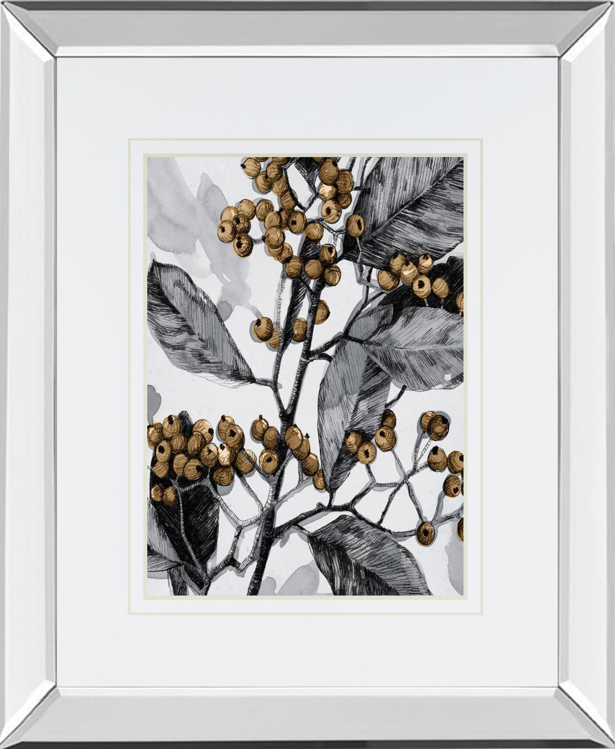 Holly Shadow I By Emma Caroline - Dark Gray