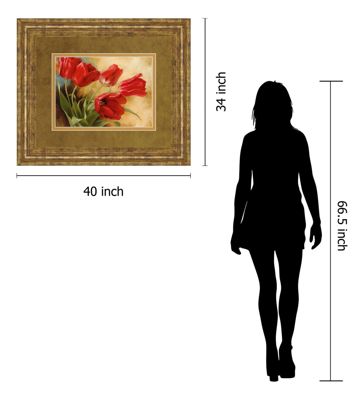 Garden In Hollard Il By Igor Levashou - Framed Print Wall Art - Light Brown