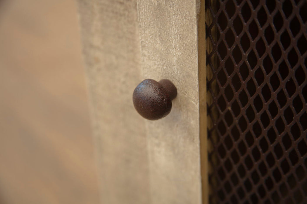 Antique - End Table With 3 Drawers - Multicolor