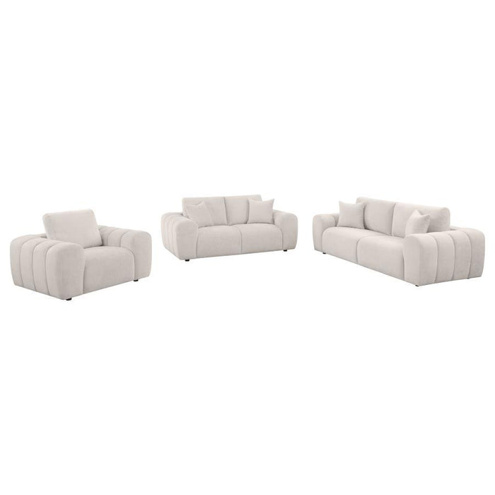Burnett - Chenille Upholstered Sofa Set