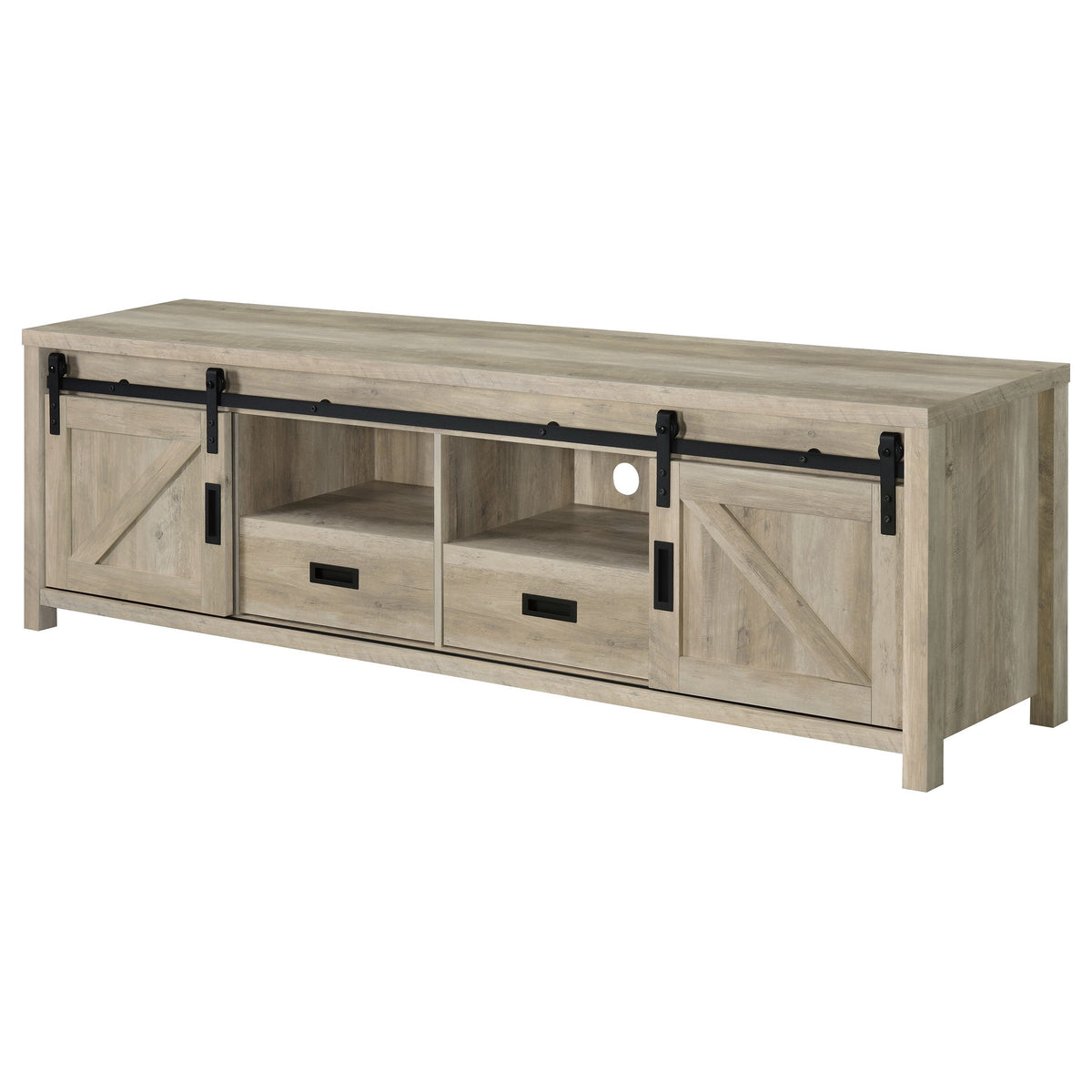 Madra 2-door Engineered Wood 79-inch TV Stand