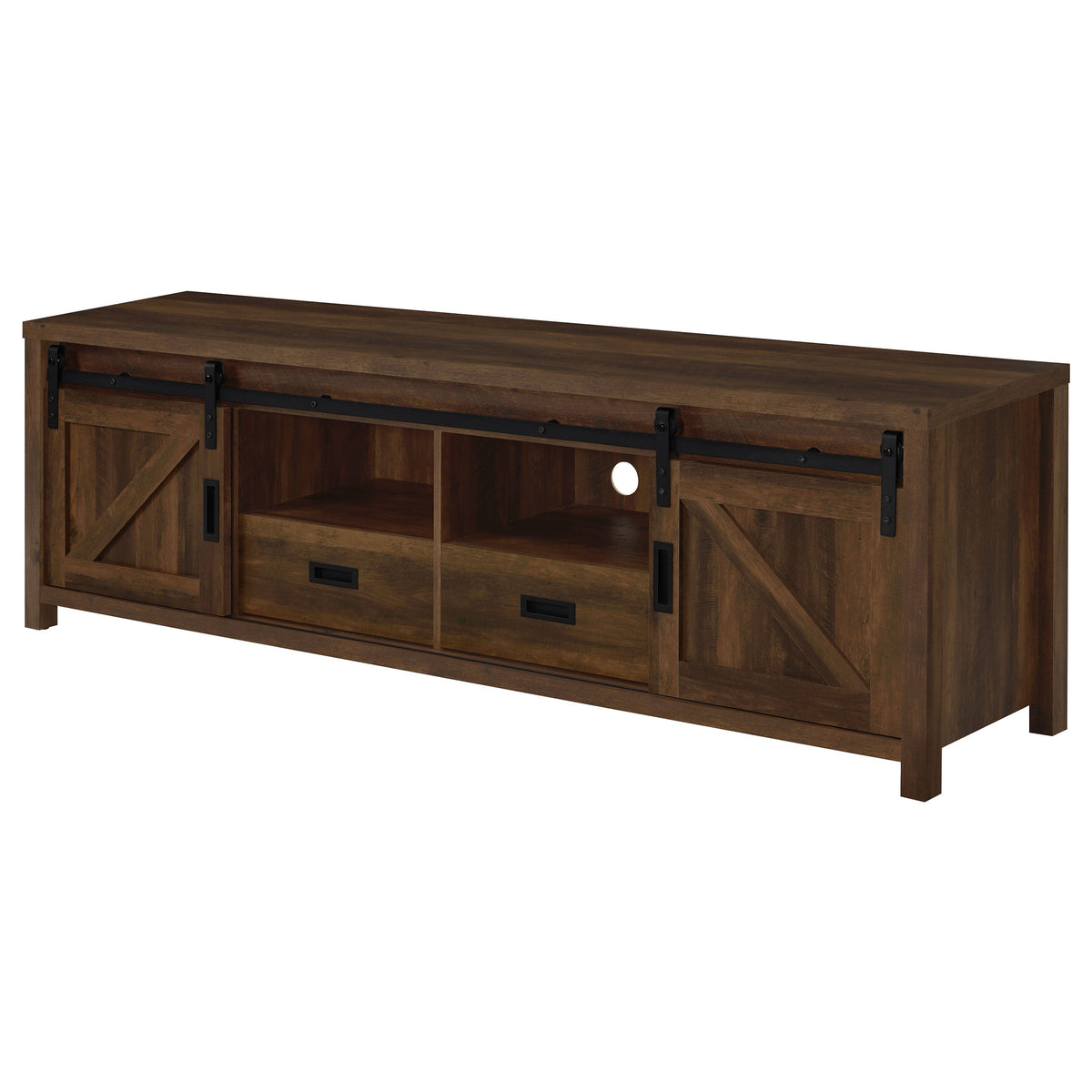 Madra 2-door Engineered Wood 79-inch TV Stand