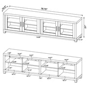 Sachin 4-door Engineered Wood 79-inch TV Stand