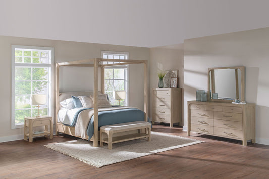 Solano 5-piece Eastern King Bedroom Set Weathered Mango