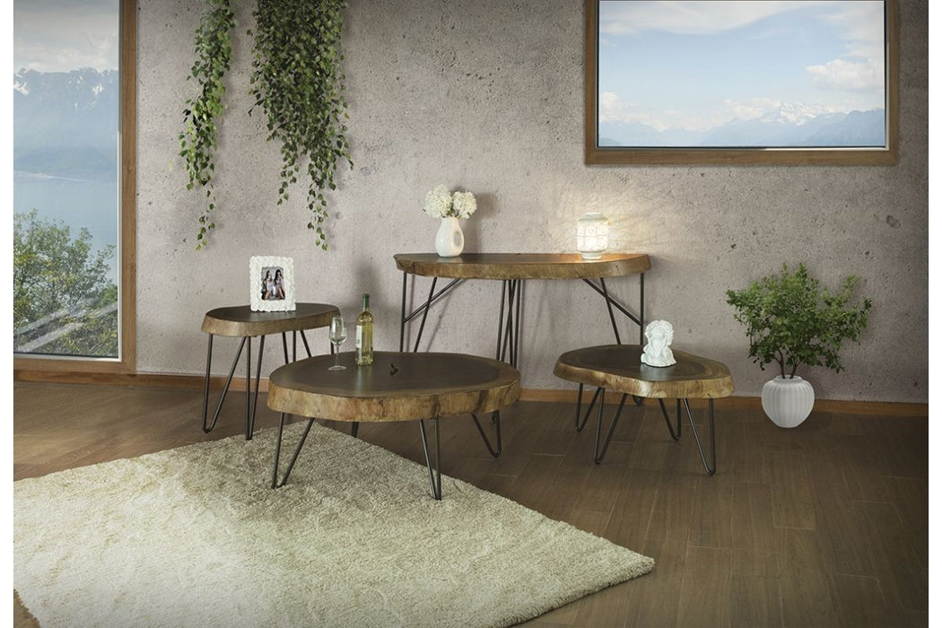 Vivo - End Table - Natural Two Tone