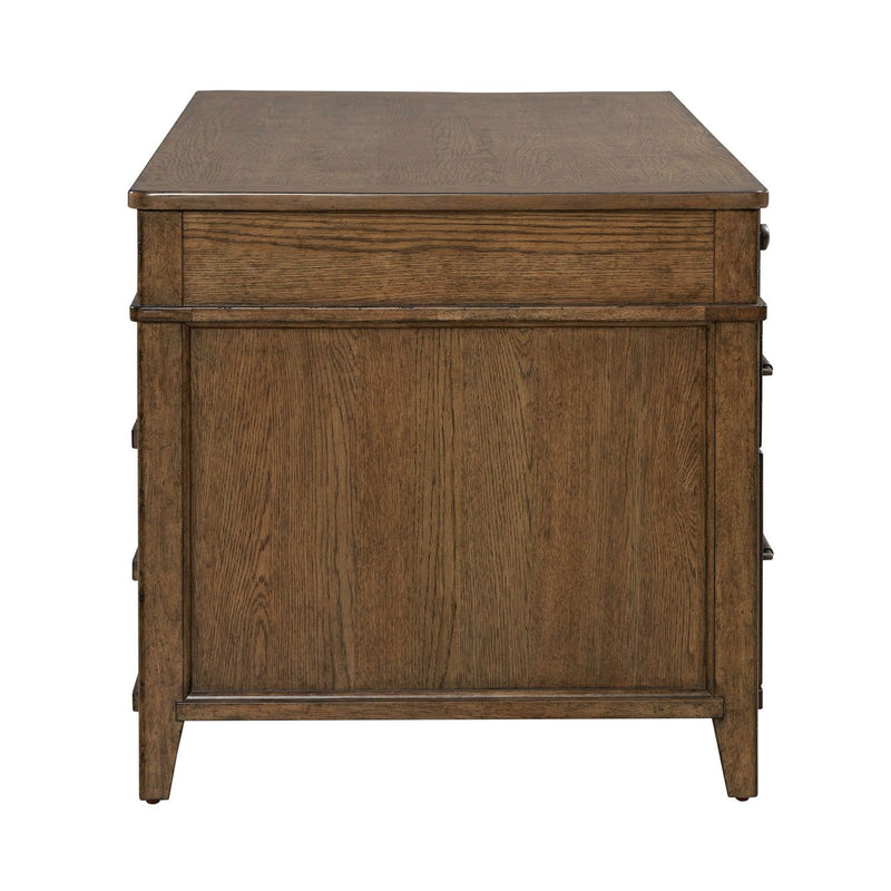 Carolina Park - Jr Executive Desk - Amber Brown