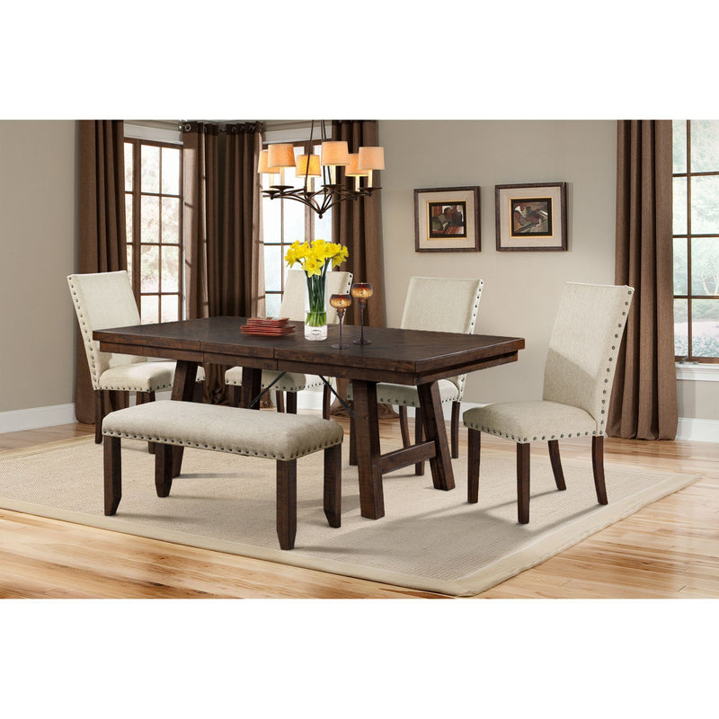 Jax - Dining Table - Dark Walnut