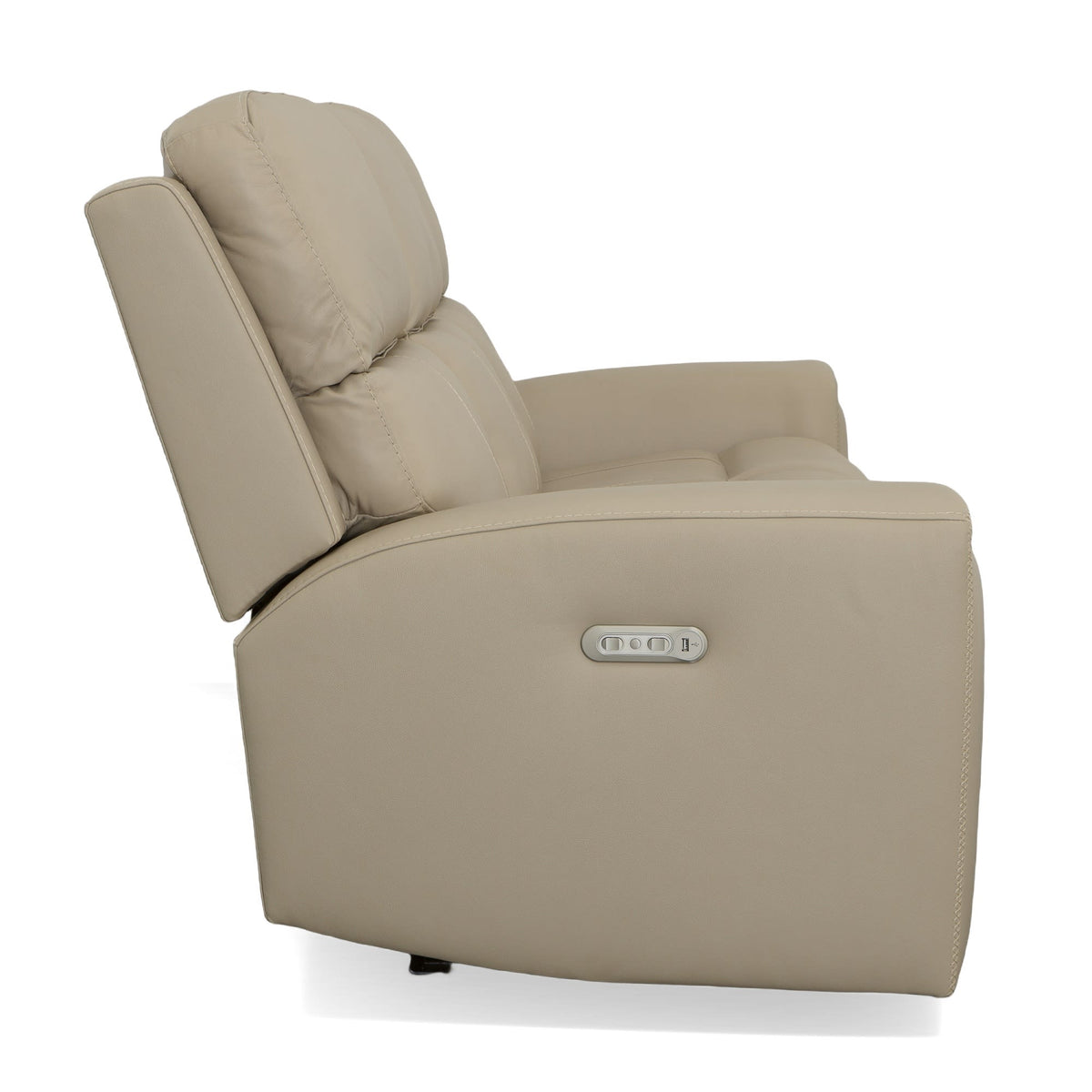 Flexsteel Jarvis Power Reclining Sofa with Power Headrests