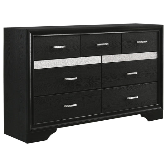 Miranda 9-drawer Dresser Black
