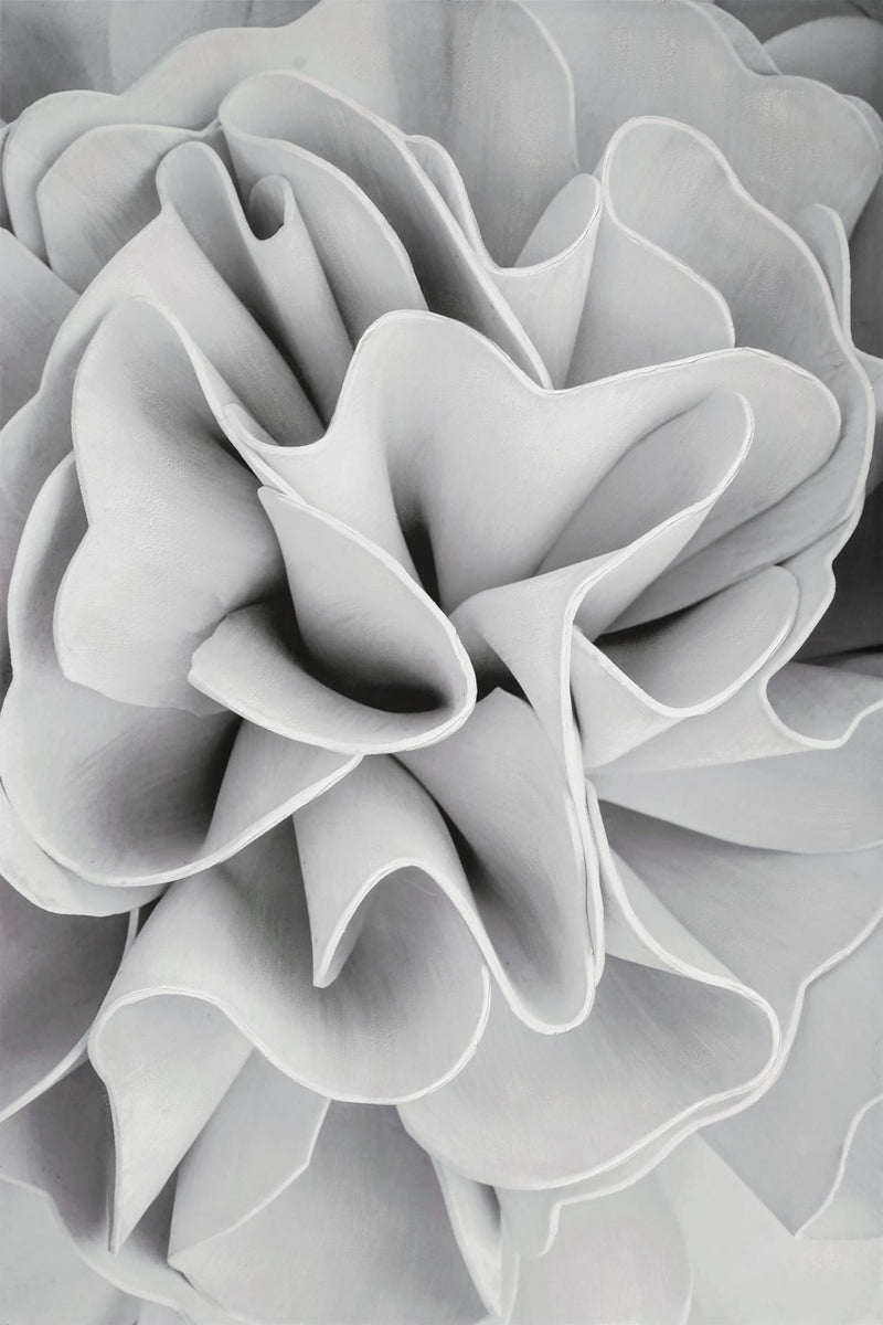 56x84 Hand Painted Textured Canvas - Dark Gray