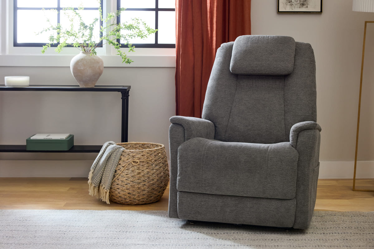 Flexsteel Zecliner Model 3+ Power Rocking Sleep Recliner with Power Headrest, Lumbar, Heat & Massage
