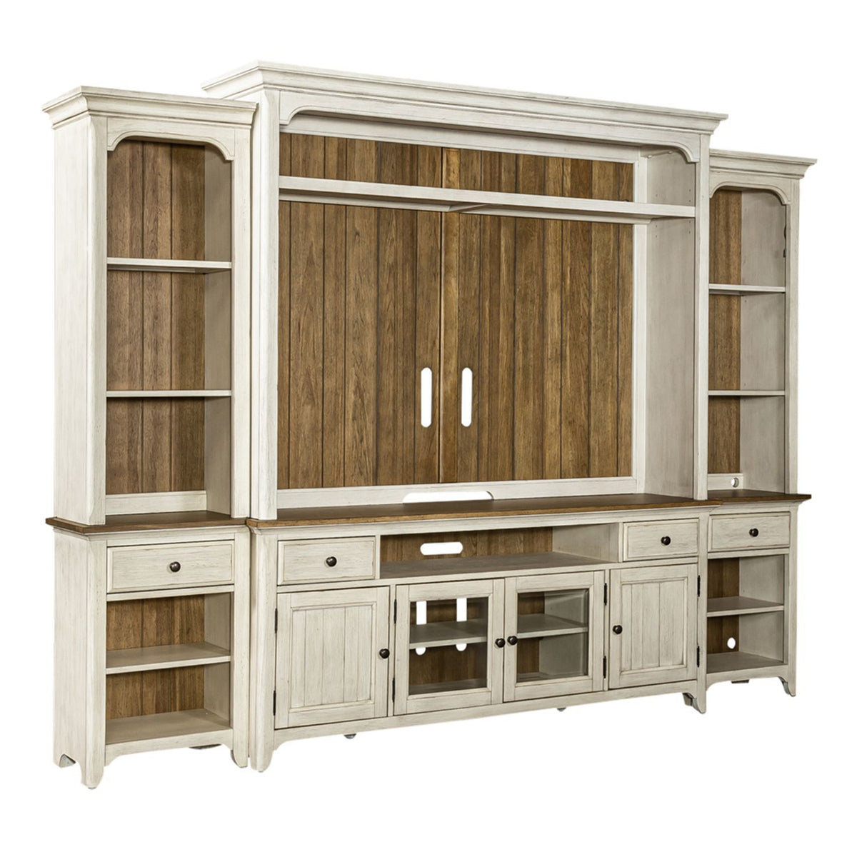 Farmhouse Reimagined - Entertainment Center