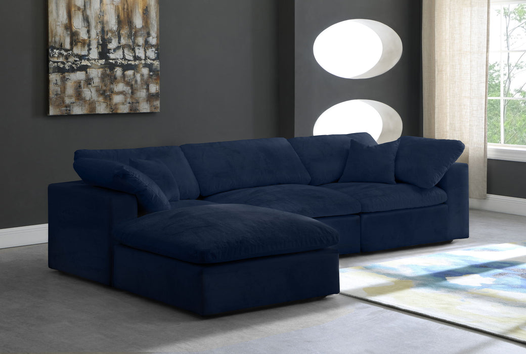 Cozy - 4 Piece Modular Sectional With Chaise