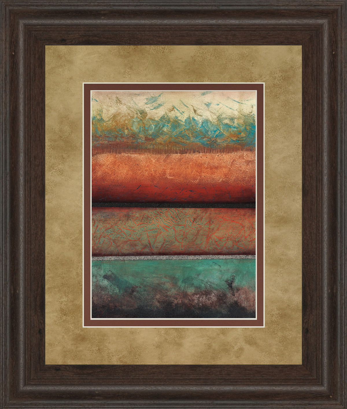 Excitement By Laurie Fields - Framed Print Wall Art - Light Brown