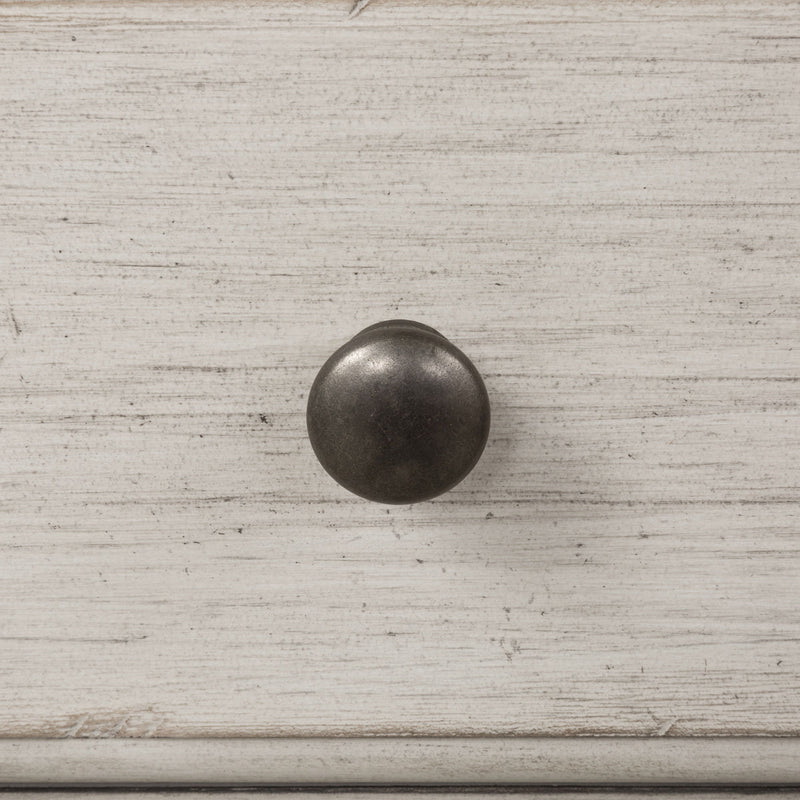 Farmhouse Reimagined - 3 Drawer Nightstand With Charging Station - Antique White / Chestnut Tops