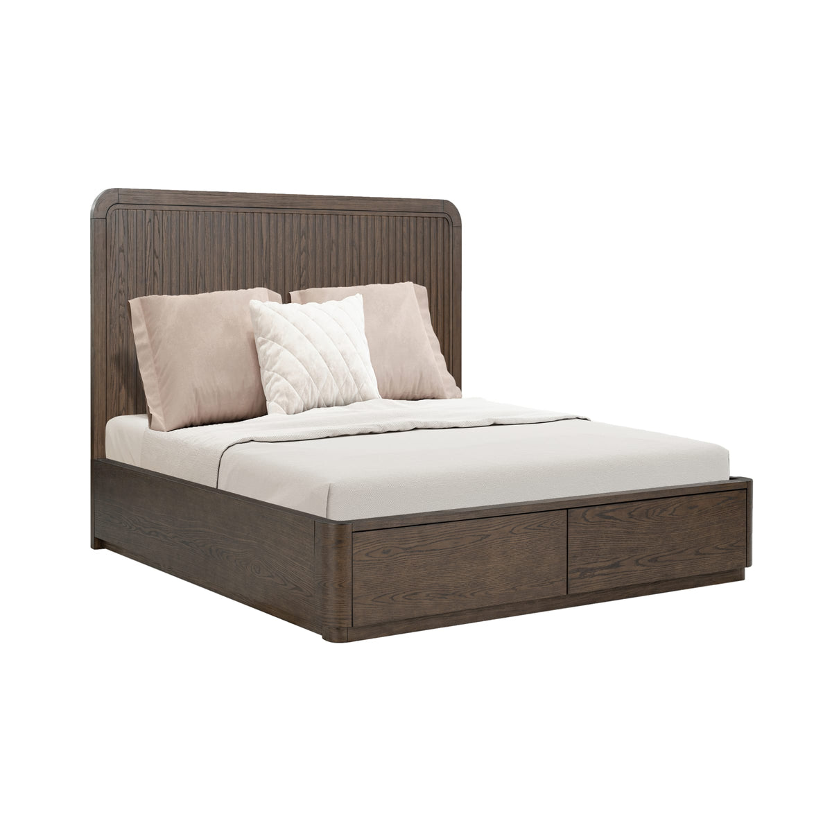 Flexsteel Athens Queen Panel Storage Bed