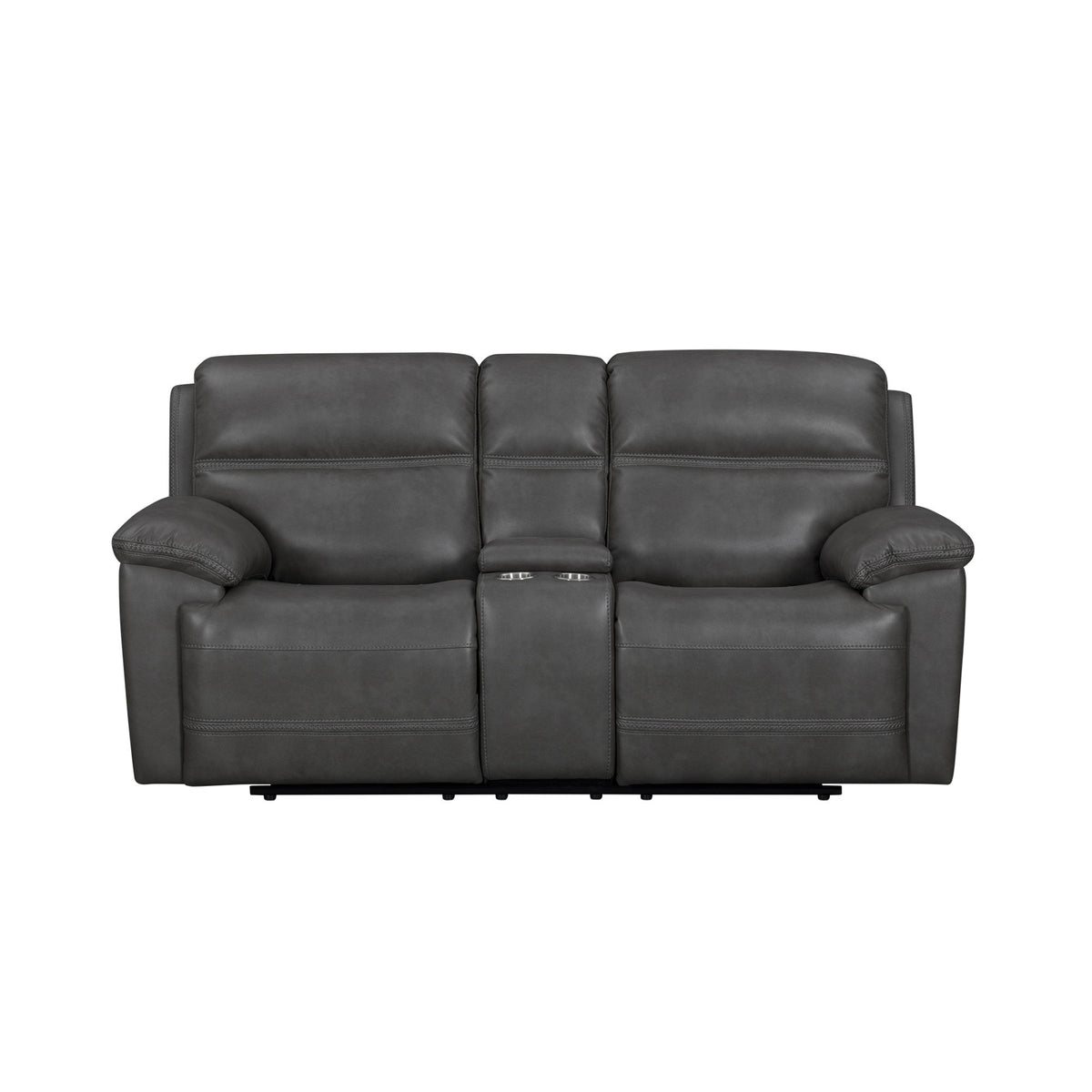Camaro - Motion Loveseat With Console - Nugget Gray