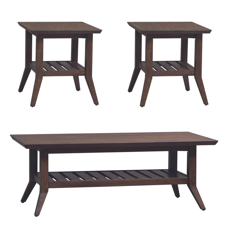 Ventura Blvd - 3 Piece Table Set - Bronze Spice