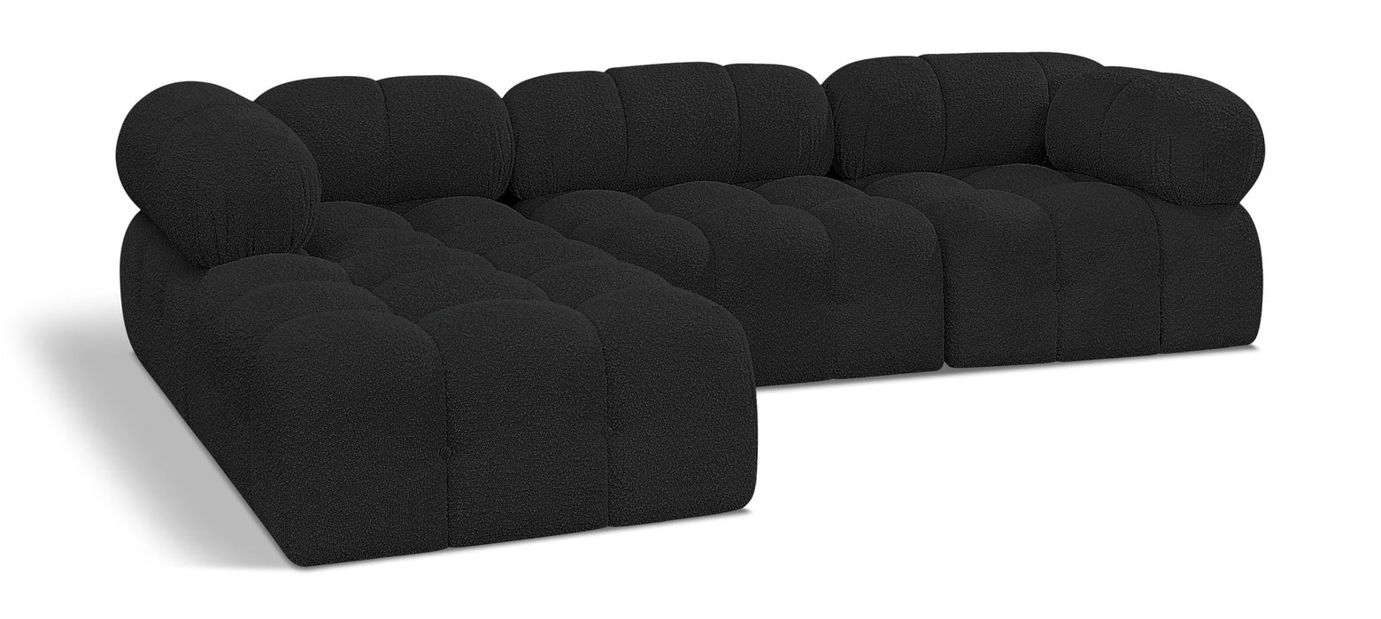 Ames - 4 Piece Fabric Modular Sectional