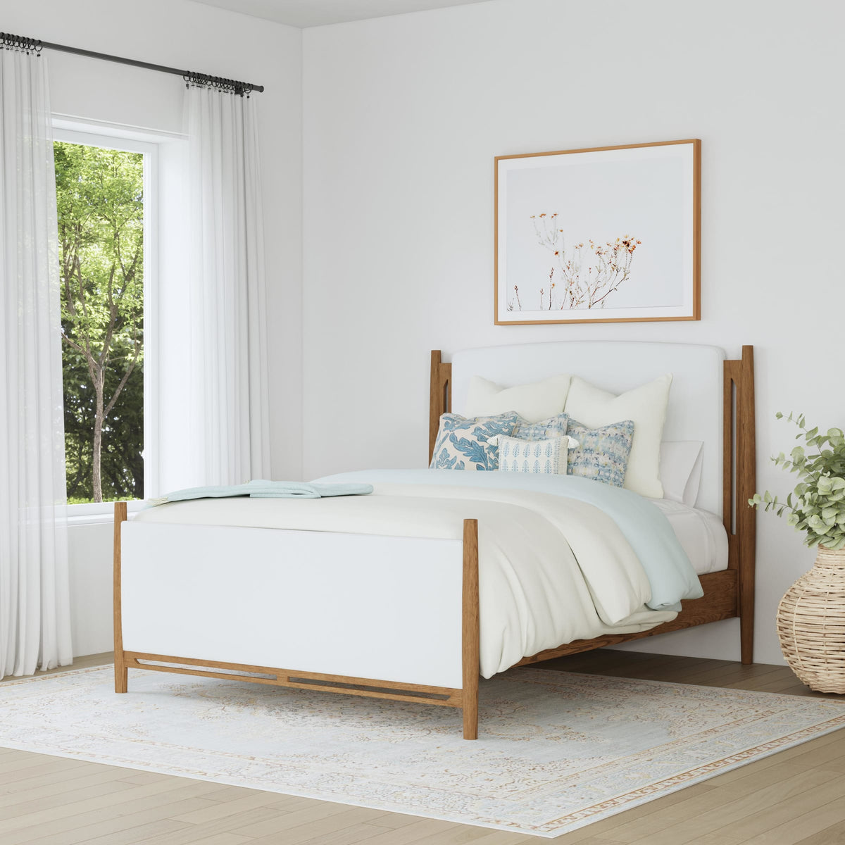 Flexsteel Verona Queen Upholstered Bed