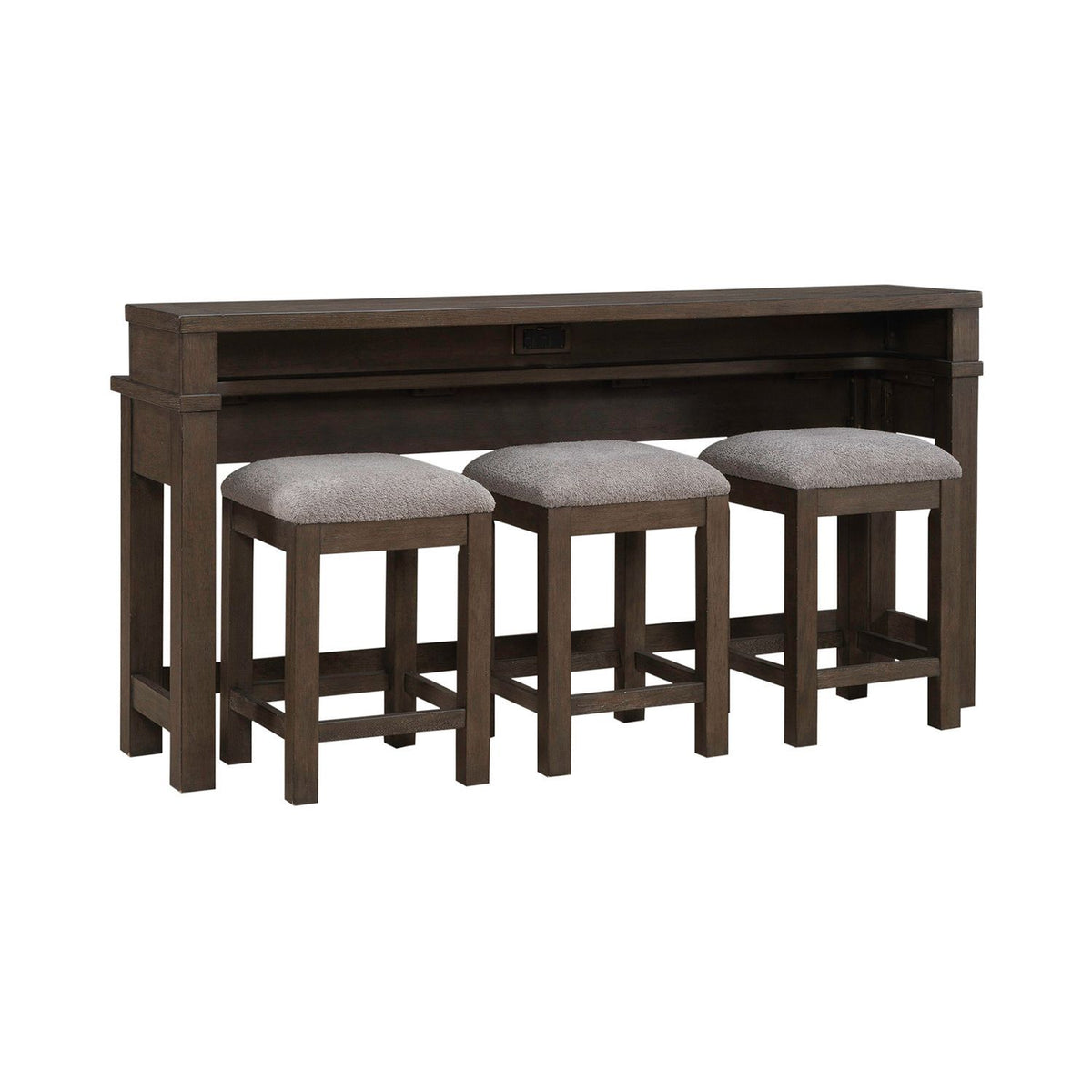Cascade Falls - 4 Piece Set - Satin Espresso