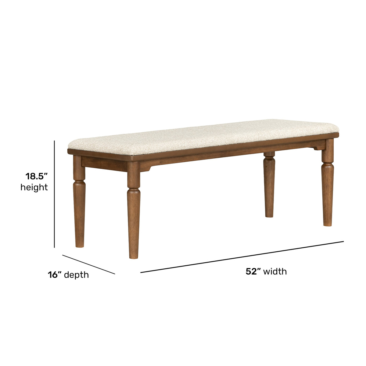 Flexsteel Azalea Bench