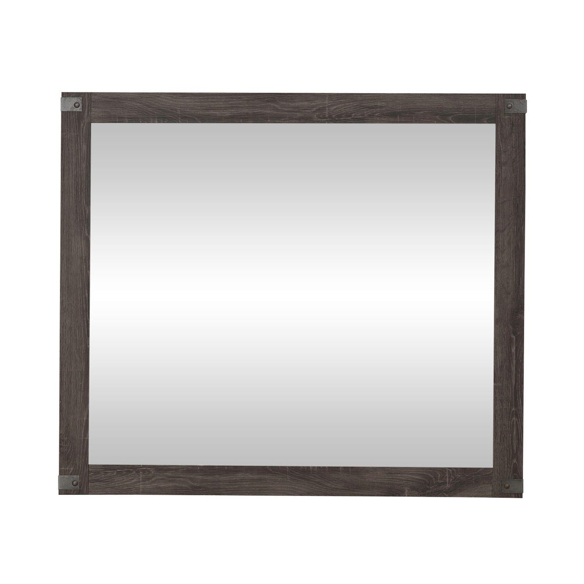 Lakeside Haven - Landscape Mirror - Brownstone