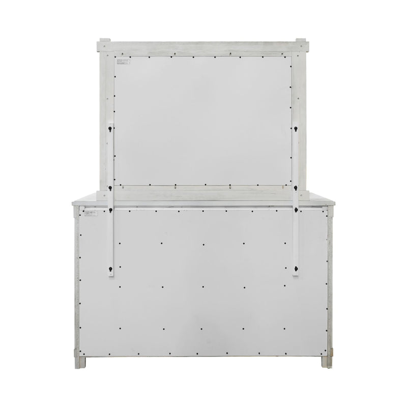 Scott - 7-Drawer Dresser With Mirror Set