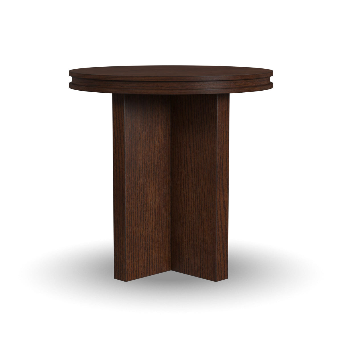 Flexsteel Waterfall Round End Table