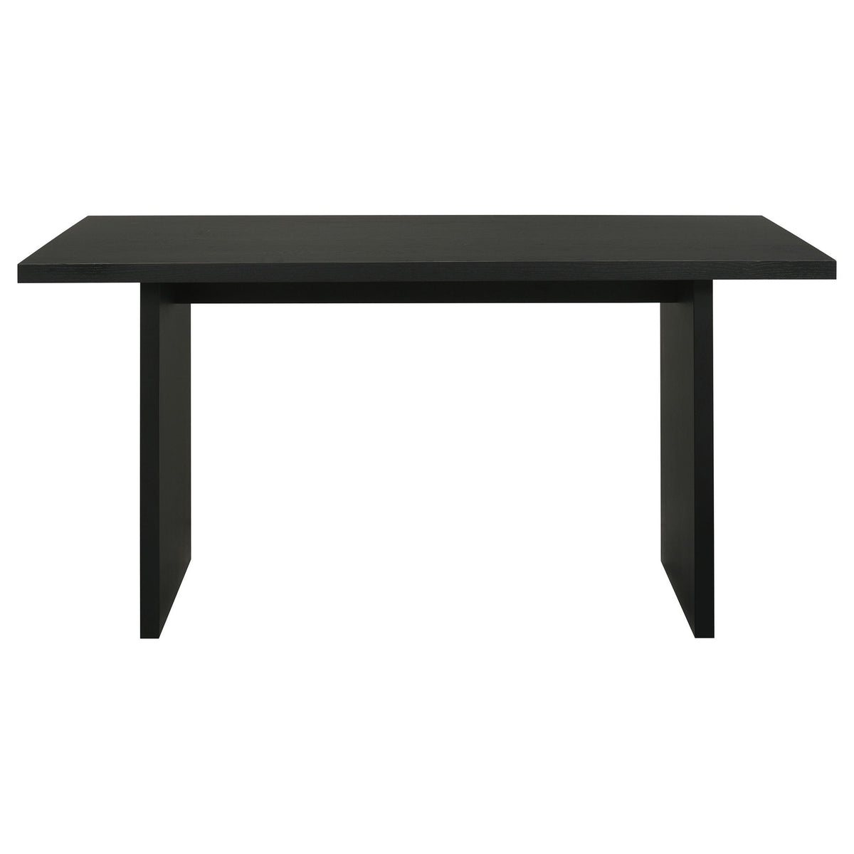Decker 70-inch Rectangular Wood Counter Height Dining Table Black