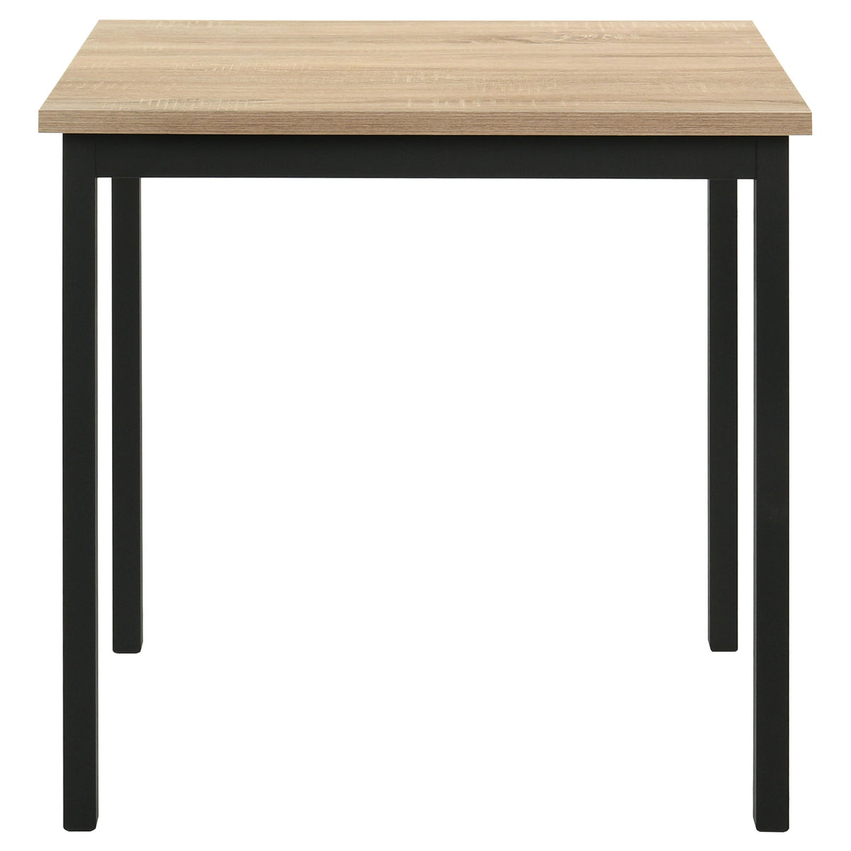 Garza Space Saving Rectangular Dining Table Greige Oak