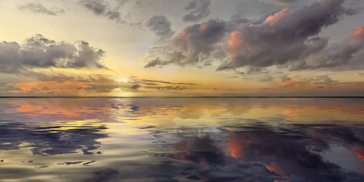 Endless By Mike Calascibetta (Framed) - Light Brown