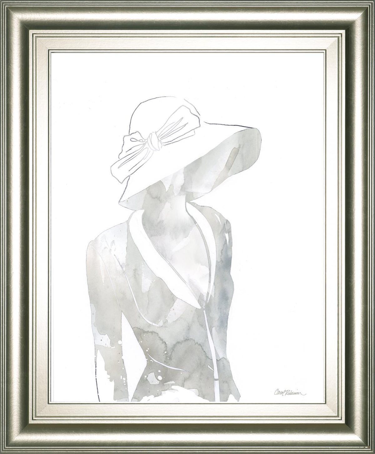 22x26 Fashion Cover II By Carol Robinson - Silver