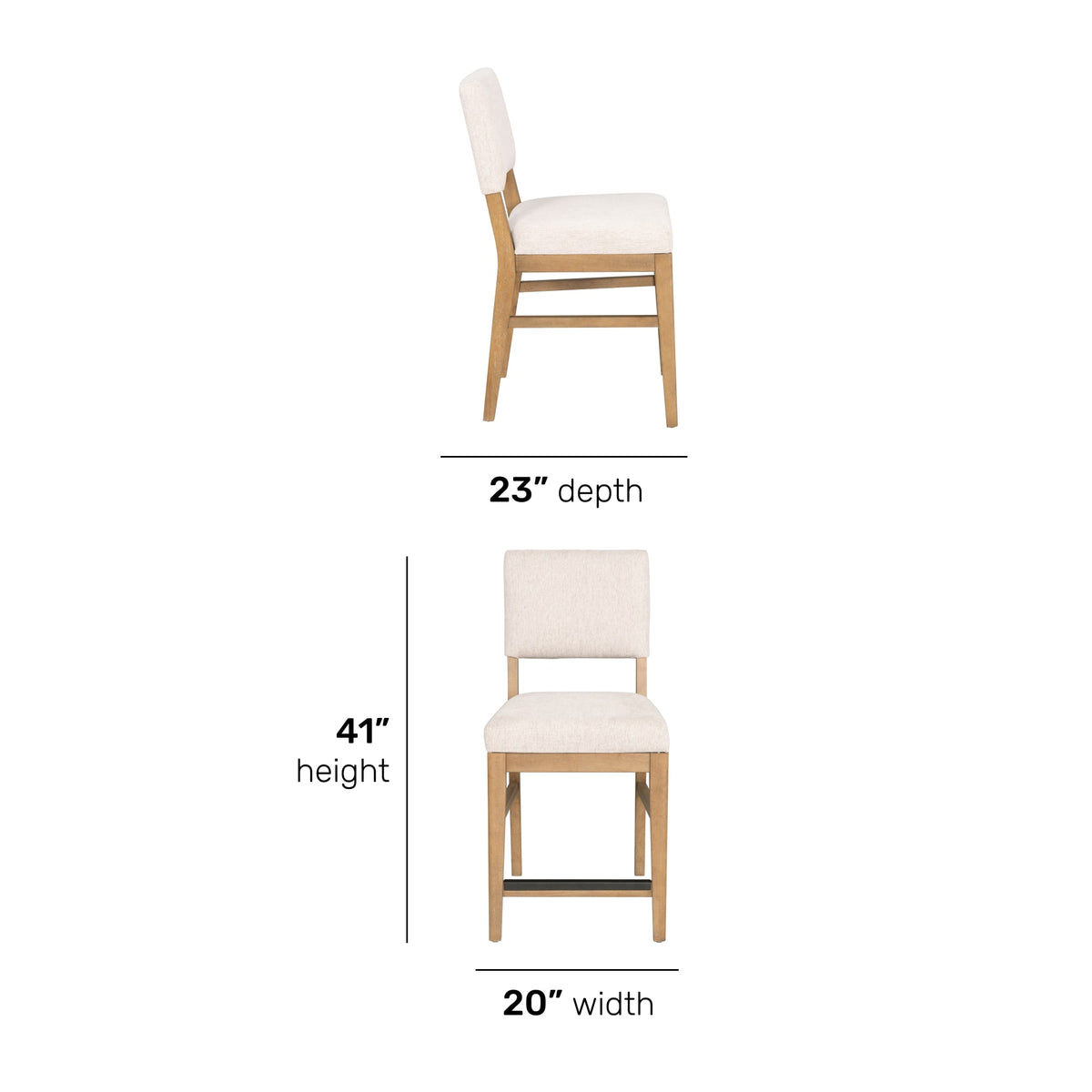 Flexsteel Millwork Pair of Counter Chairs