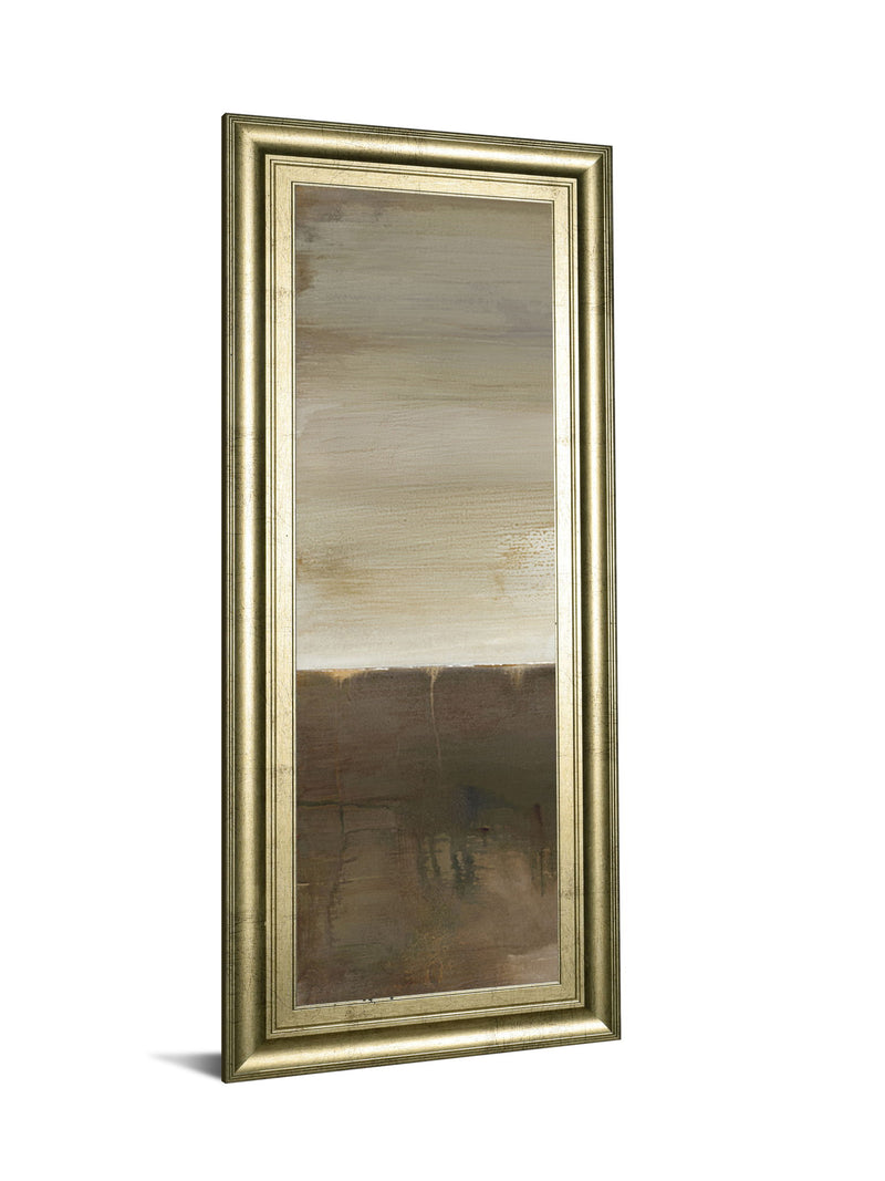 September Fog Descending By Heather Ross - Framed Print Wall Art - Dark Brown