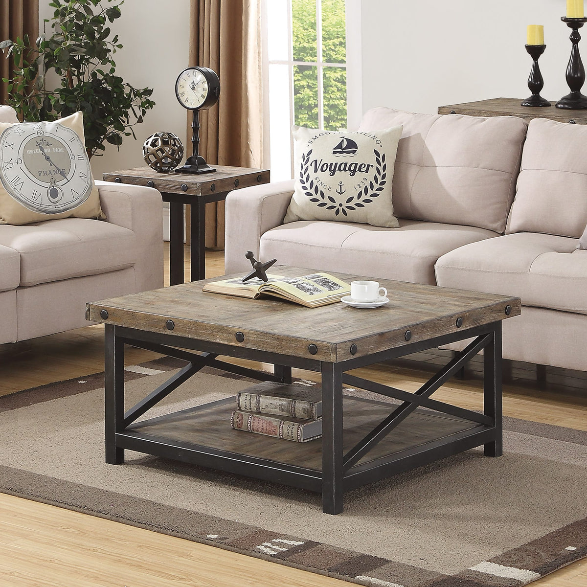 Flexsteel Carpenter Square Coffee Table