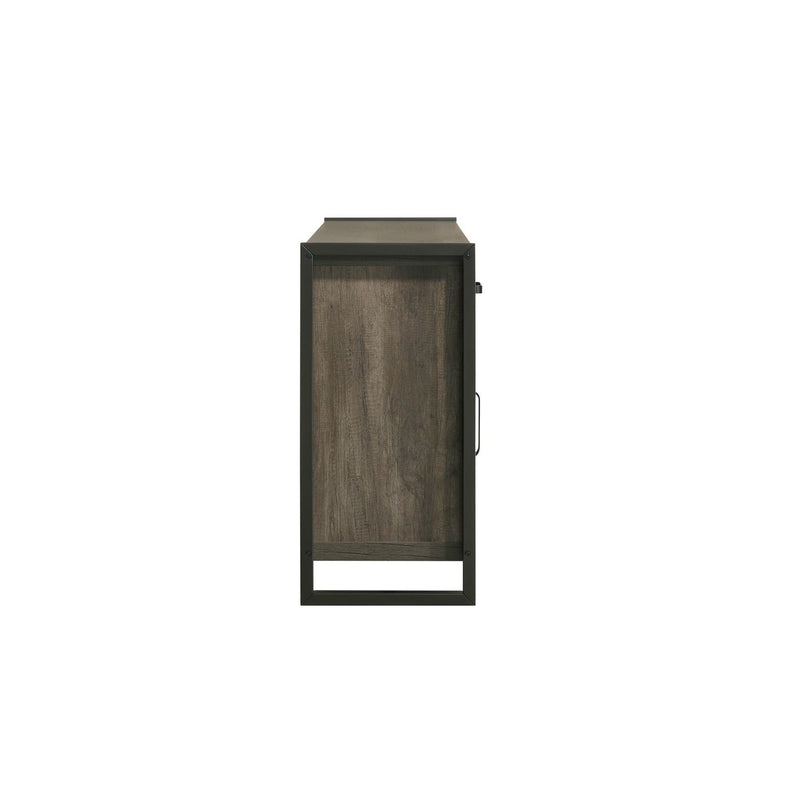 Fireplace TV Consoles - 686 78" Console With Fire FTS - Brown