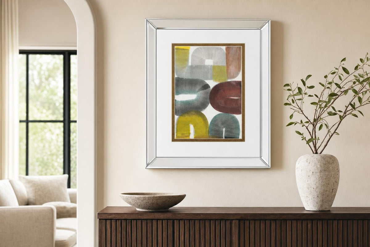Geode Abstraction II By Jodi Fuchs - Dark Gray
