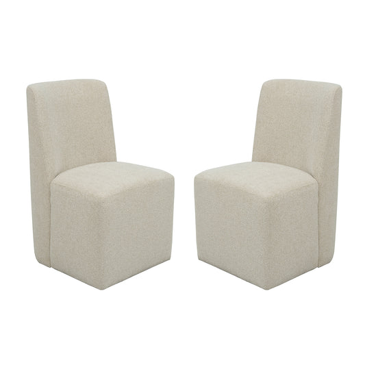 Flexsteel Waterfall Pair of Upholstered Dining Chairs