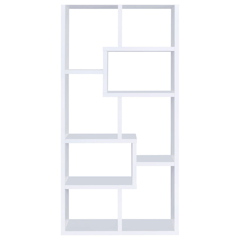 Theo 71-inch 6-shelf Bookshelf